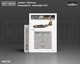 Kitsworld Kitsworld 1:72 Paint Mask Lockheed C130H Hercules 